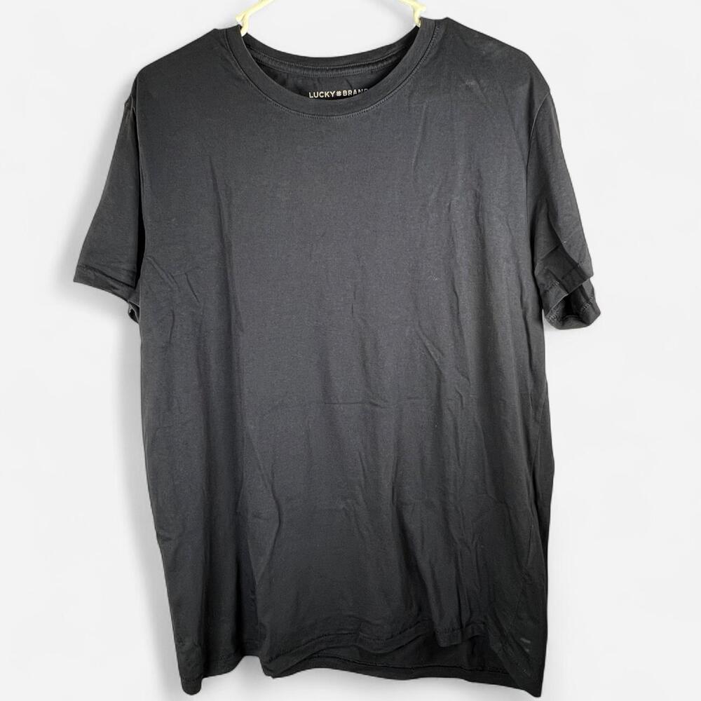 Lucky Brand Men’s Supima Short Sleeve Crew Tee - size M